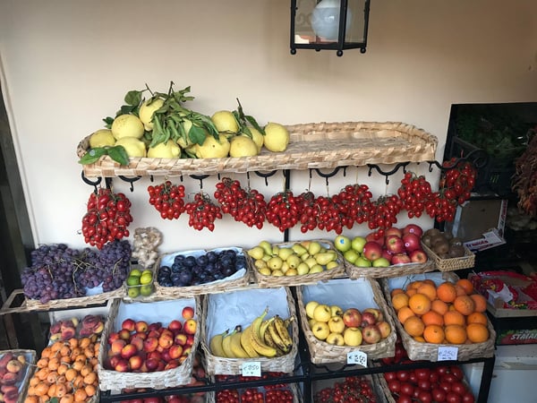 Amalfi fruit and veg