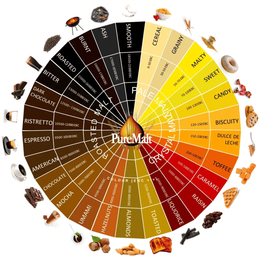 PureMalt Flavour Wheel-1