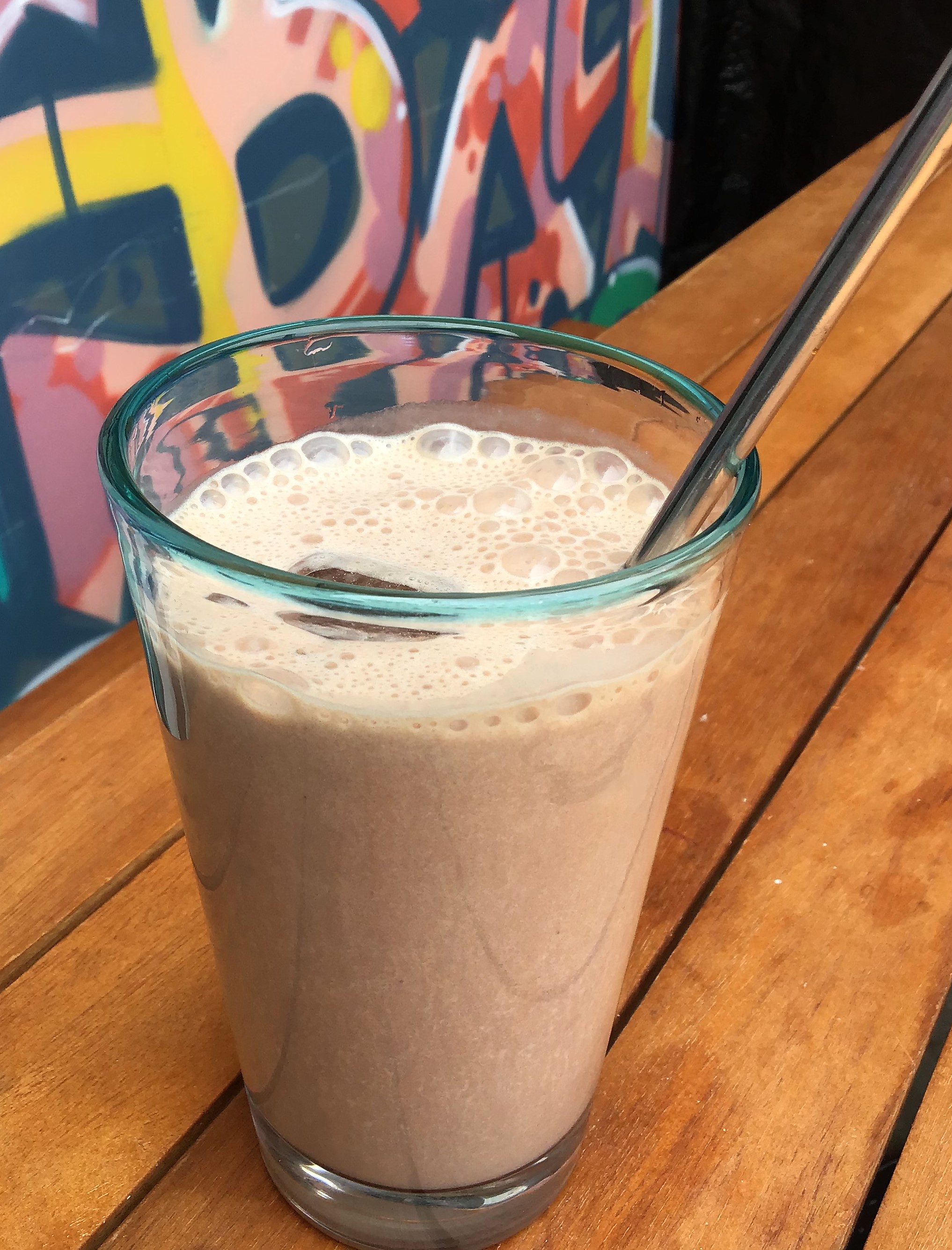 Chocolate Malt Milkshake.